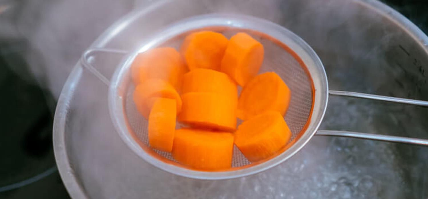 gotowanie marchewki