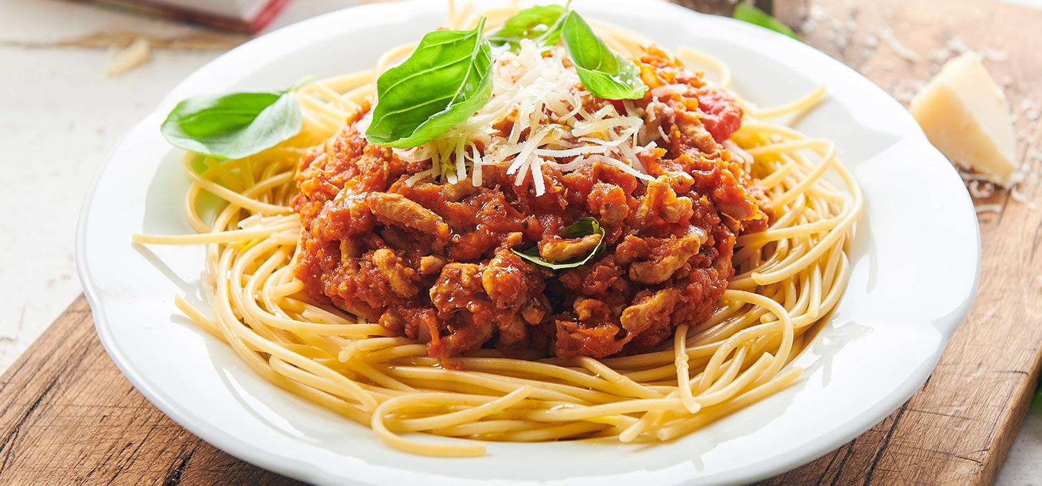 spaghetti, przepis na spaghetti, sos do spaghetti