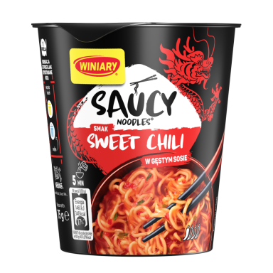 Saucy Noodles – nudle Smak Sweet chili WINIARY
