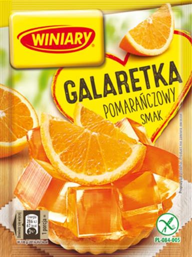 Galaretka pomarańczowy smak WINIARY