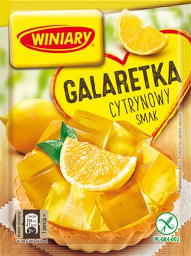 Galaretka cytrynowy smak WINIARY