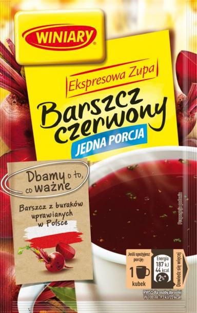 Zupa ekspresowa WINIARY Barszcz Czerwony Jedna porcja
