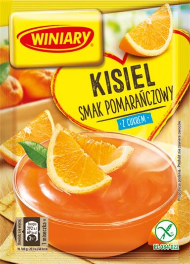 Kisiel o smaku pomarańczowym WINIARY